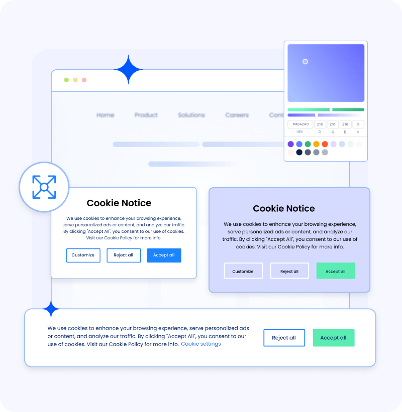 Deploy a Customizable Cookie Consent Banner 
